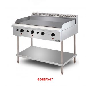Bếp chiên bề mặt dùng gas có chân đứng GG4BFS-17