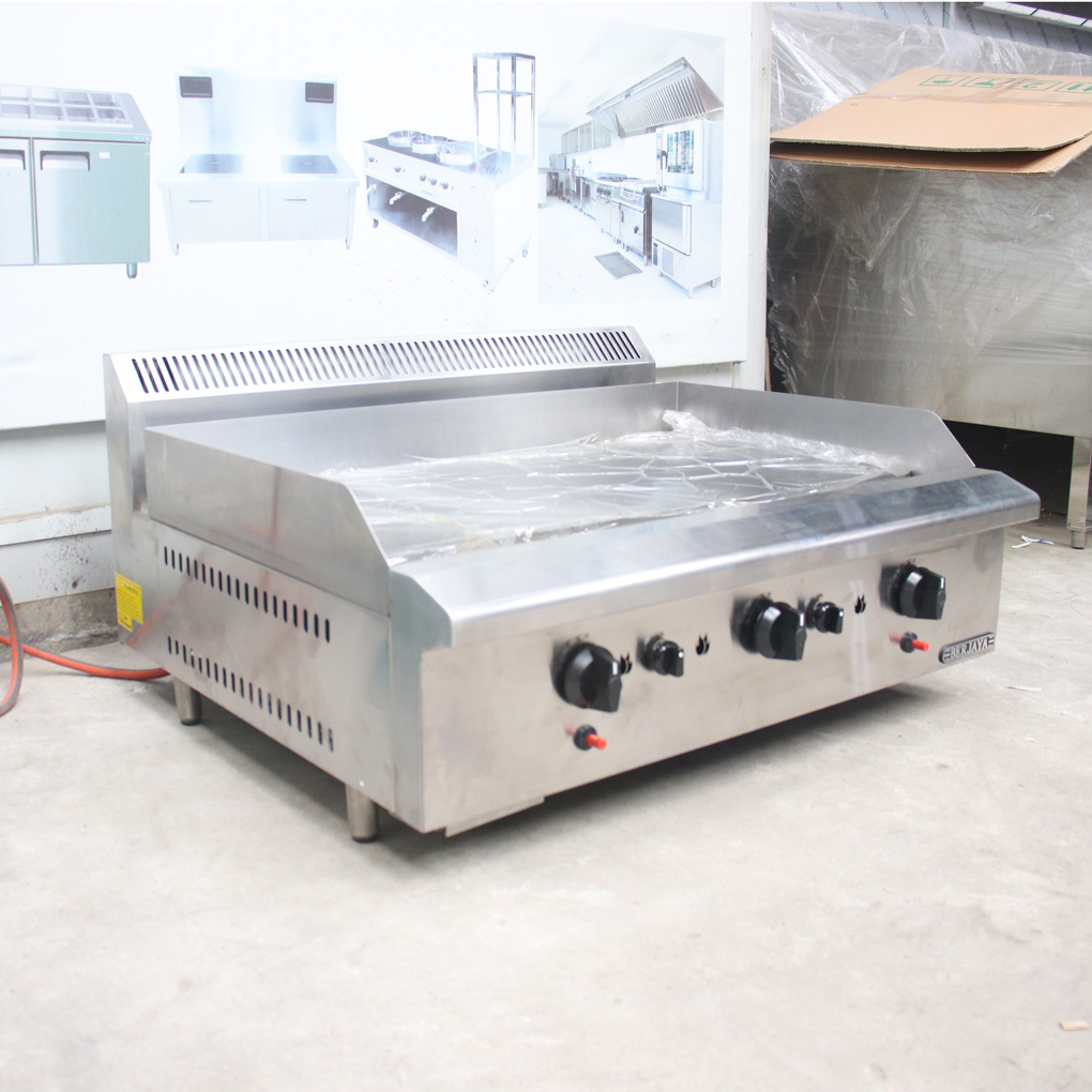 Bếp chiên rán phẳng dùng gas Berjaya GG3B-17 Bếp chiên rán phẳng dùng gas Berjaya GG3B-17