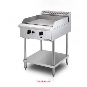 Bếp chiên bề mặt dùng gas có chân đứng GG2BFS-17