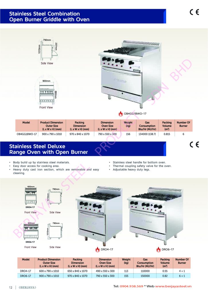 Bếp Âu Berjaya Bếp Âu Berjaya