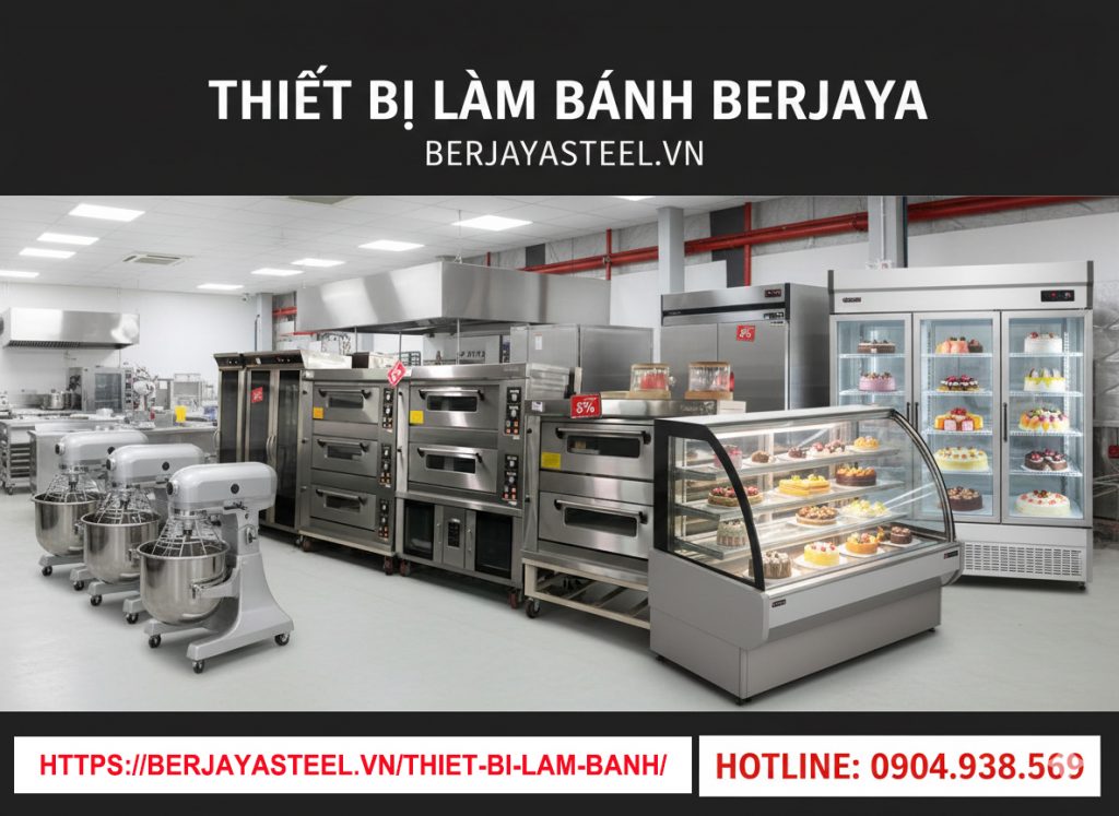 Thiết Bị Làm Bánh Berjaya
