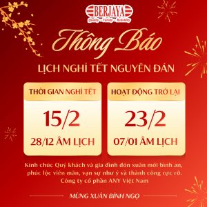 Thông Báo: Lịch Nghỉ Tết Nguyên Đán – Mừng Xuân Bính Ngọ